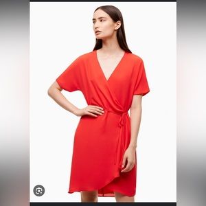 Aritzia Babaton Wallace wrap dress
